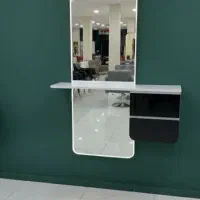 ست آینه بک لایت و کنسول دو کشو طرح تابان|آینه|مشهد, حجت|دیوار