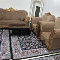 مبل 5نفره همراه میز و عسلی|مبلمان خانگی و میز عسلی|مریوان, |دیوار