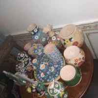 ظروف سفال میناکاری|صنایع دستی و سایر لوازم تزئینی|آزادشهر, |دیوار