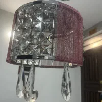 لوستر اتاق خواب کریستالی