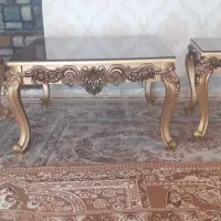 سلام یک دست مبل هفت نفره بایک‌میزجلو و دوعدد عسلی|مبلمان خانگی و میز عسلی|یزد, |دیوار