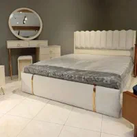 سرویس خواب مدل هلالی رنگبندی انتخابی|تخت و سرویس خواب|تبریز, |دیوار