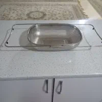ابچکان استیل روی سینک