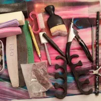 وسایل کاشت ناخن کامل|آرایشی، بهداشتی، درمانی|کرمانشاه, |دیوار