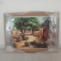 تابلو فرش ماشینی 70*100 آکبند و نو|تابلو فرش|بندر ماهشهر, |دیوار