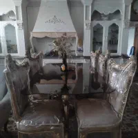 سرویس کامل مبل ومیزنهارخوری۸نفر درحدنو|مبلمان خانگی و میز عسلی|تربت‌حیدریه, آغوی|دیوار