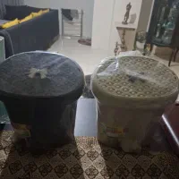 سطل آشغال پدال دار .لاک پشت . رنده و ظرف سیلیکونی