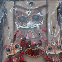 گردنبند و گوشواره چوبی|بدلیجات|کرج, گوهردشت|دیوار