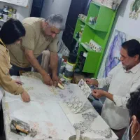 آموزش میکروسمنت و پتینه|صنایع دستی و سایر لوازم تزئینی|رشت, نظری|دیوار