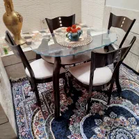 میز و صندلی ناهارخوری چهار نفره درحد نو