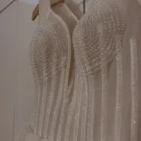 لباس عروس جواهردوزی