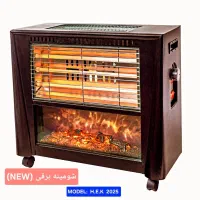 بخاری برقی سری جدید مدل شومینه