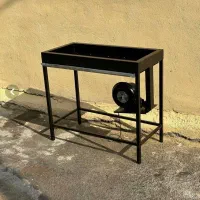 کباب پز پایه دار با فن برقی کاملا نو وسالم