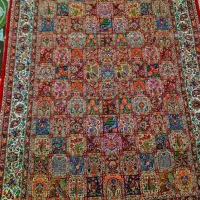 قالی دستباف بختیاری|فرش|نجفآباد, یزدانشهر|دیوار