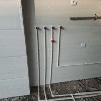 سیم کشی برقکاری لوله کشی ساختمان