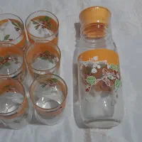 فنجان و نعلبکی،پارچ و لیوان لومینارک فرانسه|ظروف سرو و پذیرایی|دابودشت, |دیوار