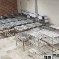 ترولی تاپینگ سینک میز استیل وان گرمکن کابینت کانتر|کافی‌شاپ و رستوران|قم, امامزاده ابراهیم|دیوار