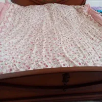 فروش تخت دونفره چوب راش|تخت و سرویس خواب|آمل, |دیوار