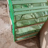 سلام قفس به شکل خونه دوطبقه باچوب MDFساخته شده|لوازم جانبی حیوانات|کرمان, |دیوار