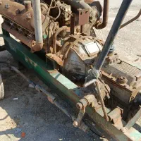 موتور 8 سیلندر دو خورجینی اینترناش با گیربکس