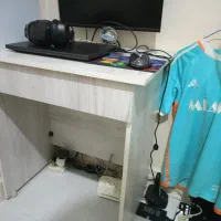 میز کامپیوتر سالم mdf با کشو بزرگ