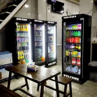 یخچال و فریزر ایستاده تک درب فروشگاهی کافی شاپ