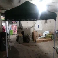 الاچیق تاشو رنگ سبز تاشو برای بساطی ابعاددو در دو|کوهنوردی و کمپینگ|تهران, افسریه شمالی|دیوار