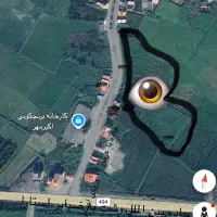 زمین بزرگ تفکیکی تجار مسکون۱۲کیلومترگلساررشت ضیابر