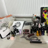 وسایل کامل کاشت ناخن|آرایشی، بهداشتی، درمانی|همدان, |دیوار