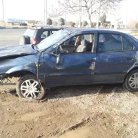 سمند ۹۱ تصادفی