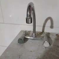 فرو ش سنگ اوپن کرم وشیر دیواری دو قولو اشپز خانه