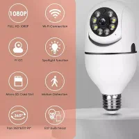 دوربین حفاظتی لامپی چرخشی دید در شب اتصال با WiFi