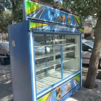 یخچال ایستاده آبی 2متری|فروشگاه و مغازه|بروجرد, |دیوار