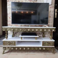 میز تلویزیون برنجی