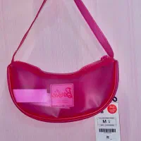 کیف صورتی شیشه ای باربی اورجینال متل|اسباببازی بچه|کرج, عظیمیه|دیوار