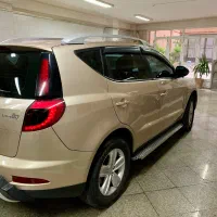 خودرو ماشین جیلی شاسی بلند امگرند x7 طلائی متالیک