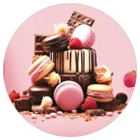 به یک نفر فروشنده در شیرنی سرا