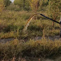 حفر چاه آب ولای روبی و پشته زنی با دستگاه برقی