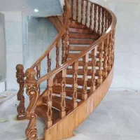 بزرگترین تولید کننده پایه نرده چوبی منبت خراطی