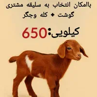 گوشت کهره ۶۵۰هزار