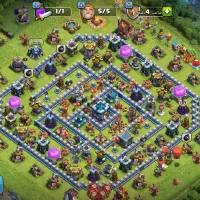 اکانت کلش اف کلنز لول 13