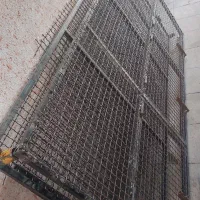 قفس بزرگ آهنی مرغ و کبوتر