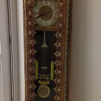 ساعت ایستاده برنزی سالم و بدون مشکل