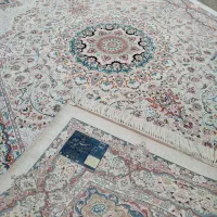 یک جفت فرش 9متری 1200 شانه گل برجسته درحدنو|فرش|شیراز, پودنک|دیوار