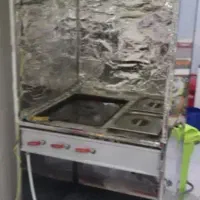 فر گاز ساندویچ و سمبوسه