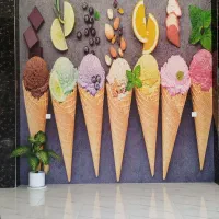 اجرا کاغذ دیواری پوستر ۳بعدی|خدمات پیشه و مهارت|شهر بابک, |دیوار