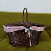 سبد حصیری پیکنیک