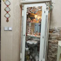 سلام بوفه فقط شیشه بعل شکسته ولاپ داره|بوفه، ویترین، کنسول|دزفول, |دیوار