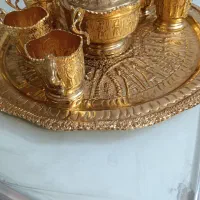 سرویس چای خوری برنجی