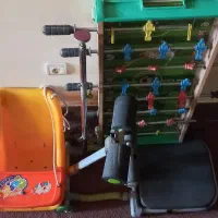 لوازم ورزشی وبازی(تاب کودک وفوتبال دستی وتوتال کور|تجهیزات ورزشی|کرج, شهرک فهمیده|دیوار